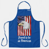 Eagle, die amerikanische Flagge, Patriotisch Schürze (Vorderseite)