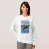 Eagle DivingNew Mexiko T-Shirt (Vorne ganz)