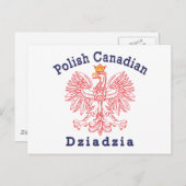 Eagle Dziadzia Postkarte (Vorne/Hinten)