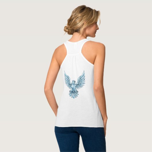 Eagle Emblem Sleevelless Top (Rückseite Vollansicht)