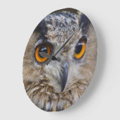 Eagle-Eule Große Wanduhr (Winkel)
