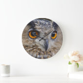 Eagle-Eule Große Wanduhr (Zuhause)