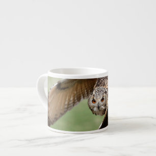 Eagle-Eule im Flug Espressotasse