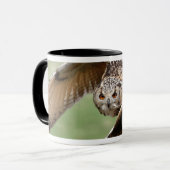 Eagle-Eule im Flug Tasse (Vorderseite Links)