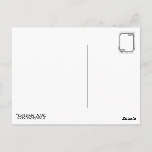 Eagle-Eule Postkarte (Rückseite)