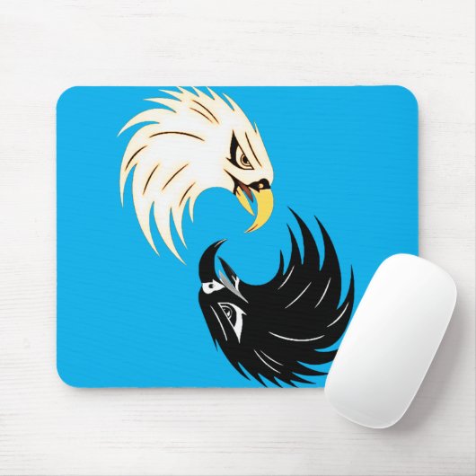 "Eagle Eye" Mousepad - Blue (Mit Mouse)