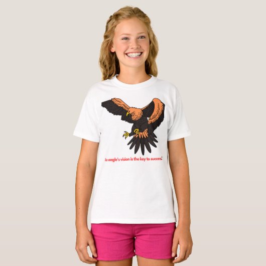 Eagle Eye Premium kundenspezifische Design-T - Shi T-Shirt (Vorne ganz)