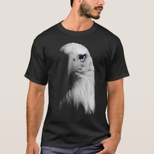 Eagle Eye USA Farben 4. Juli T-Shirt (Vorderseite)