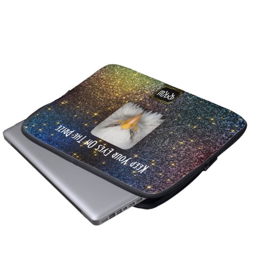 Eagle Eyes Laptopschutzhülle (Vorne Knopf)