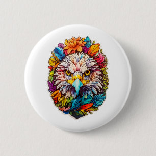 Eagle Face Button