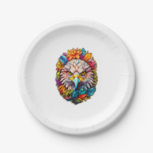 Eagle Face Pappteller