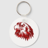 Eagle Face Schlüsselanhänger (Vorderseite)