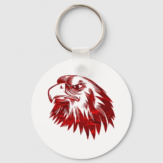 Eagle Face Schlüsselanhänger (Vorderseite)