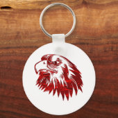 Eagle Face Schlüsselanhänger (Vorderseite)