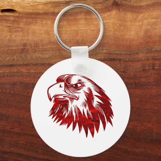 Eagle Face Schlüsselanhänger (Vorderseite)