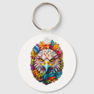 Eagle Face Schlüsselanhänger