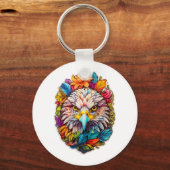 Eagle Face Schlüsselanhänger (Vorderseite)