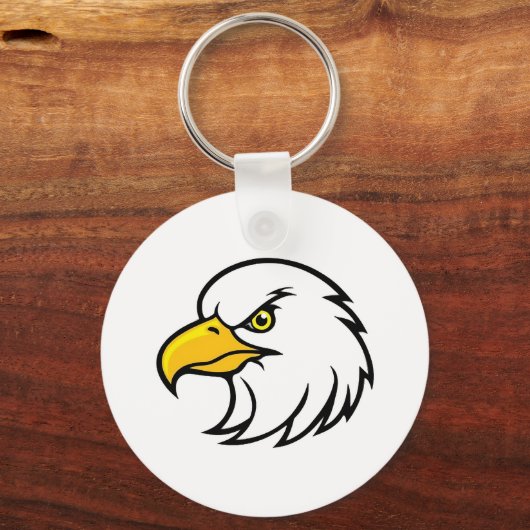 Eagle Face Schlüsselanhänger (Vorderseite)