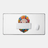 Eagle Face Schreibtischunterlage (Tastatur & Maus)