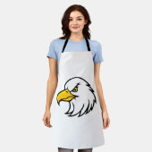 Eagle Face Schürze (Getragen)