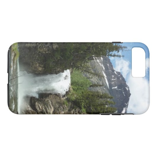 Eagle Falls im Glacier National Park Case-Mate iPhone Hülle (Rückseite (Horizontal))