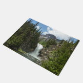 Eagle Falls im Glacier National Park Fußmatte (Schrägansicht)