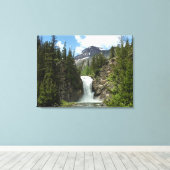 Eagle Falls im Glacier National Park Leinwanddruck (Insitu (Holzboden))