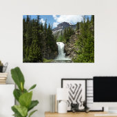 Eagle Falls im Glacier National Park Poster (Heimbüro)