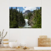Eagle Falls im Glacier National Park Poster (Küche)