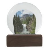 Eagle Falls im Glacier National Park Schneekugel (Rückseite)