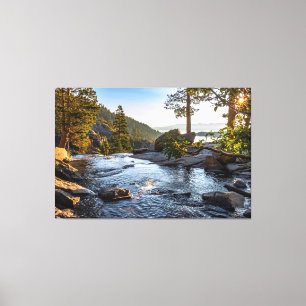 Eagle Falls Lake Tahoe Berufliche Leinwand Kunst,
