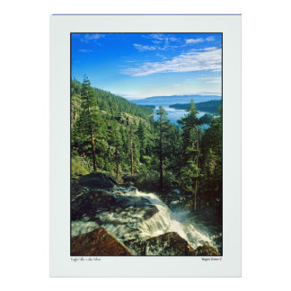 Eagle Falls oberhalb des Lake Tahoe Fotodruck
