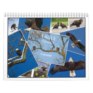 Eagle Family Calendar Kalender