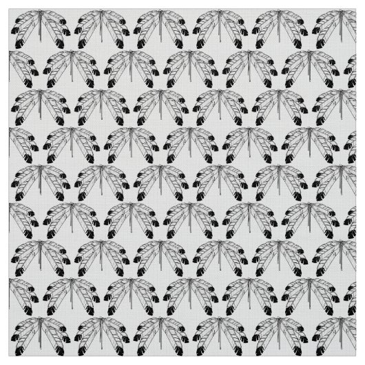 Eagle Feathers Fabric Native Art Feathers Fabric Stoff (Muster)