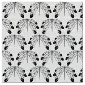 Eagle Feathers Fabric Native Art Feathers Fabric Stoff (Nahaufnahme)
