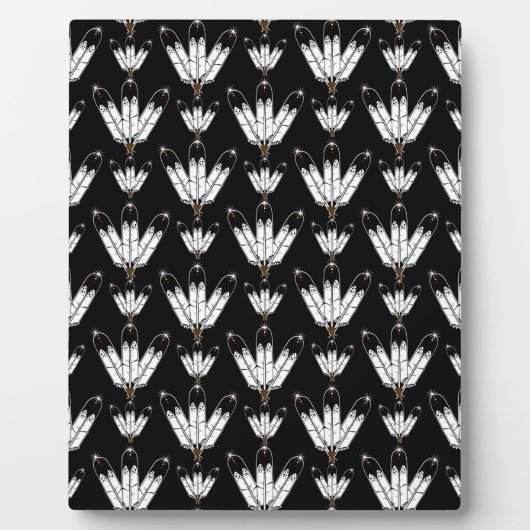 Eagle Feathers Fotoplatte (Vorderseite)