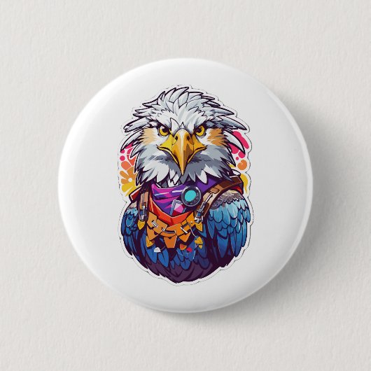 Eagle Fighter Button (Vorderseite)