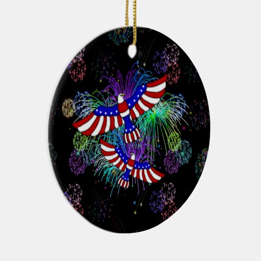 Eagle Fireworks Keramikornament (Rechts)
