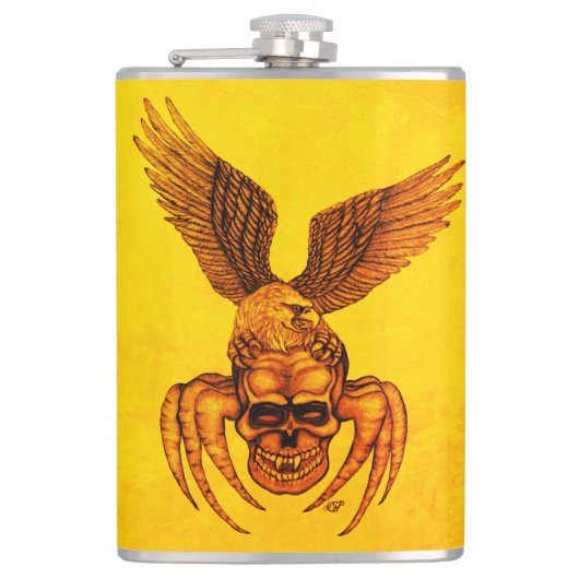 Eagle Flachmann (Vorderseite)