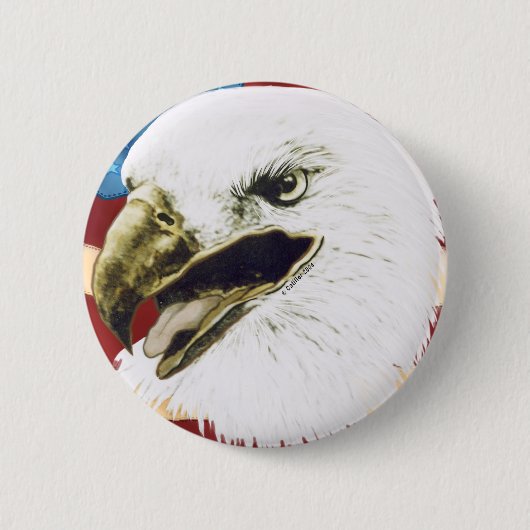 Eagle Flag Button (Vorderseite)