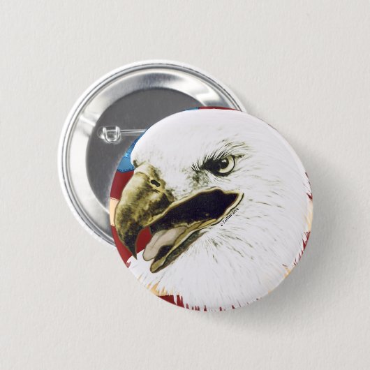 Eagle Flag Button (Vorne & Hinten)