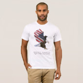 Eagle Flag Fight Corporate Gier T-Shirt (Vorne ganz)