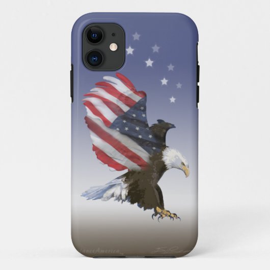 Eagle Flag iPhone5 Case-Mate Selten dort iPhone Hülle (Rückseite)