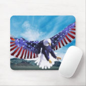 Eagle Flag Mousepad (Mit Mouse)