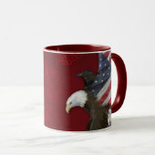 Eagle Flag Tasse (VorderseiteRechts)