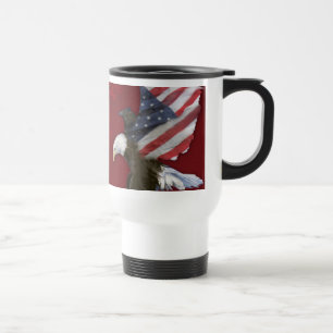 Eagle Flag Travel Mug Reisebecher