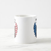 Eagle Flag USA Kaffeetasse (Mittel)