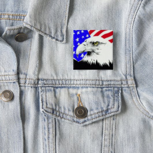 Eagle-Flagge Button (Beispiel)