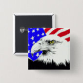 Eagle-Flagge Button (Vorne & Hinten)