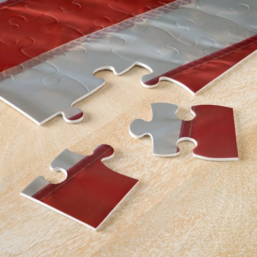 Eagle-Flagge-Puzzlespiel Puzzle (Seite)